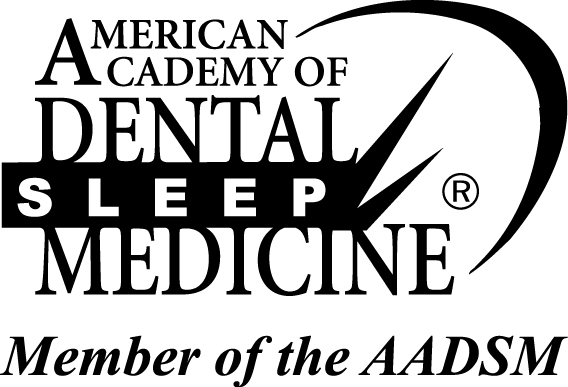 Image of logo for the American Academy of Dental Sleep Medicine (Member of the AADSM)