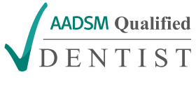 Logo for AADSM Qualified Dentist